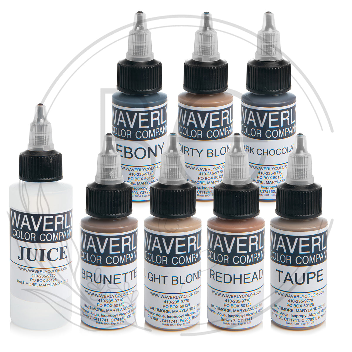 Waverly Color - Eyebrow Cosmetic Pigment Set