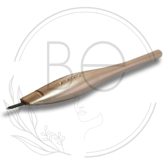 Cosmetic Microblading Pen - U Shape - Gold