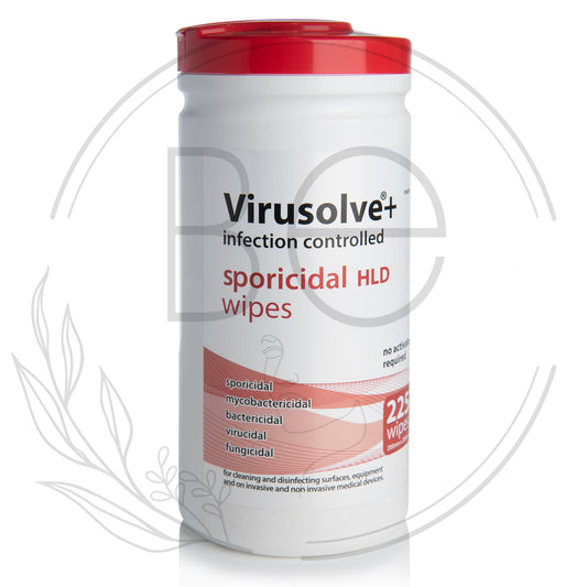Virusolve®+ Wipes - Sporicidal Wipes (Pack of 225)